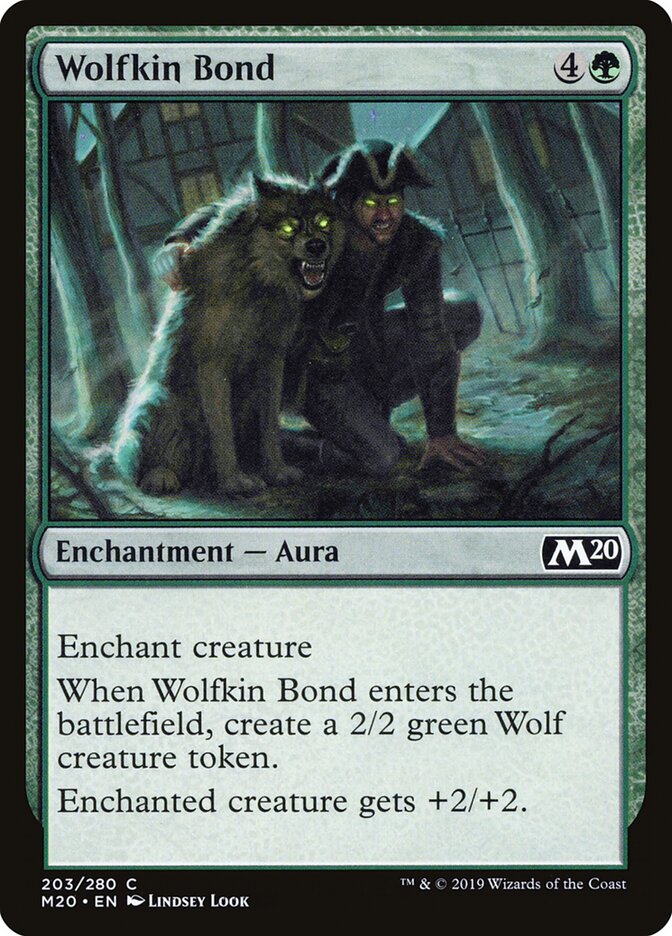 Wolfkin Bond - Core 2020 (Common) [M20-203]