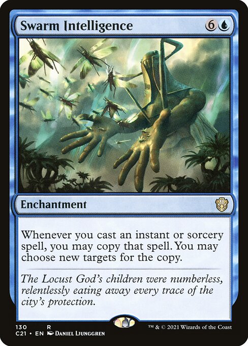 Swarm Intelligence – Commander: Strixhaven (C21-130) Magic: The Gathering card