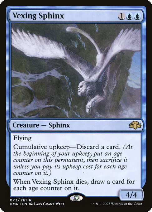 Vexing Sphinx – Dominaria Remastered (DMR-73) Magic: The Gathering card | LC-REM-20260804-15374370570572-2c75f806-b900-403c-8de1-cc3173afc8f0