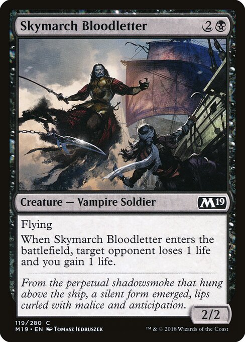 Skymarch Bloodletter – Core 2019 (M19-119) Magic: The Gathering card
