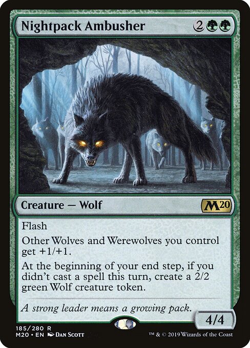 Nightpack Ambusher – Core Set 2020 (M20-185) Magic: The Gathering card | LC-REM-20260804-15339626266956-2c9b1f70-9861-4c66-a52f-c40002679e75