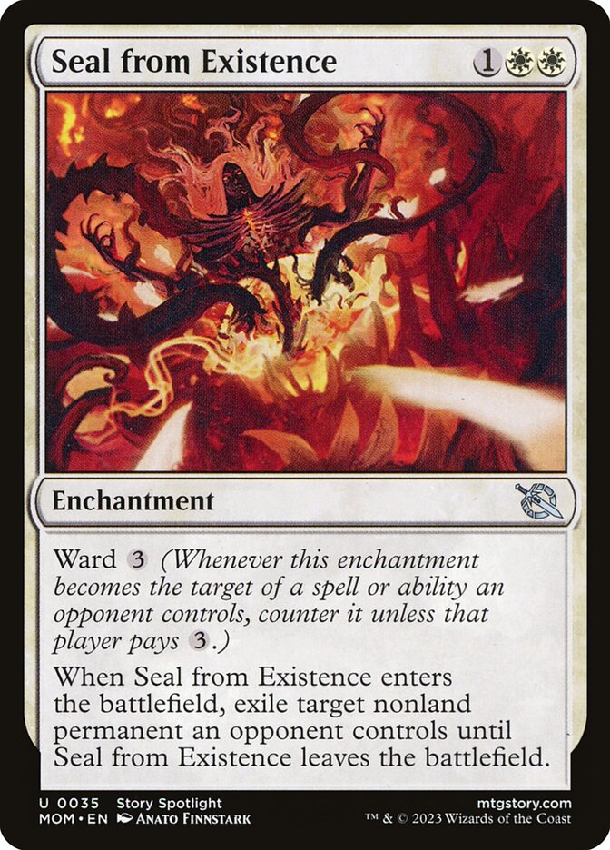 Seal from Existence - March of the Machine (Uncommon) [MOM-35] Hoofdafbeelding
