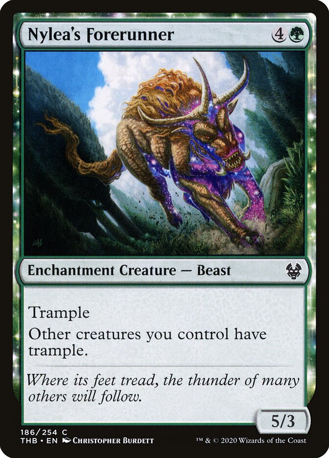 Nylea's Forerunner - Theros Beyond Death (Common) [THB-186]