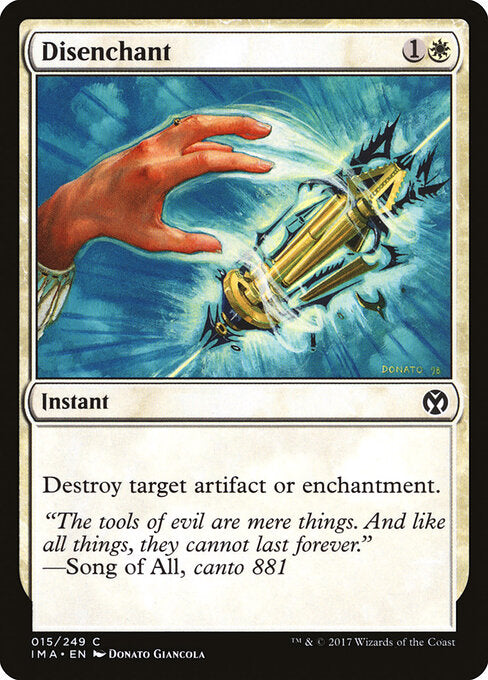 Disenchant – Iconic Masters (IMA-15) Magic: The Gathering card | LC-REM-20260804-15681703739724-2cfcbc11-bf1a-438b-9c66-0928cea6d297