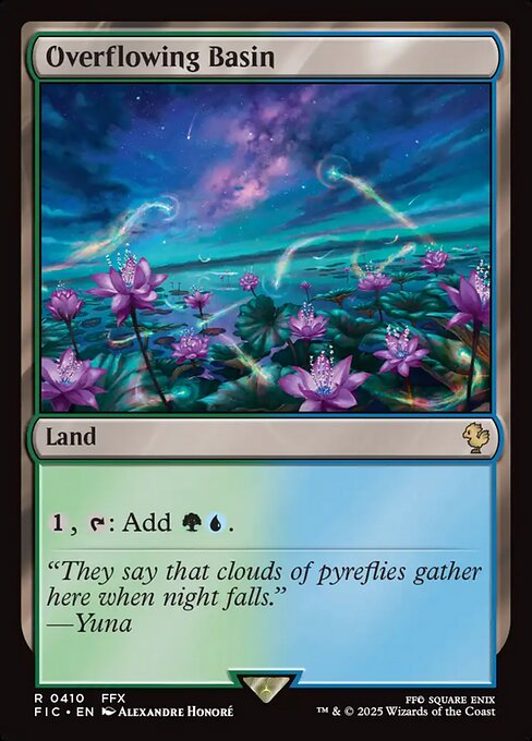 Overflowing Basin – Final Fantasy Commander (FIC-410) Magic: The Gathering card | LC-REM-20260804-15339629674828-2d0812ef-a3b7-49d0-b1b8-ec0c8891b887