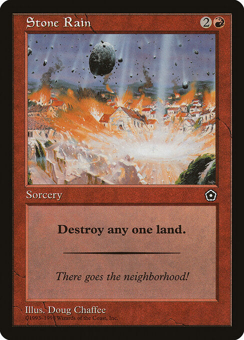 Stone Rain – Portal Second Age (P02-117) Magic: The Gathering card | LC-REM-20260804-15151680291148-2d0b04bc-54ba-48a8-9181-233e08774a8b