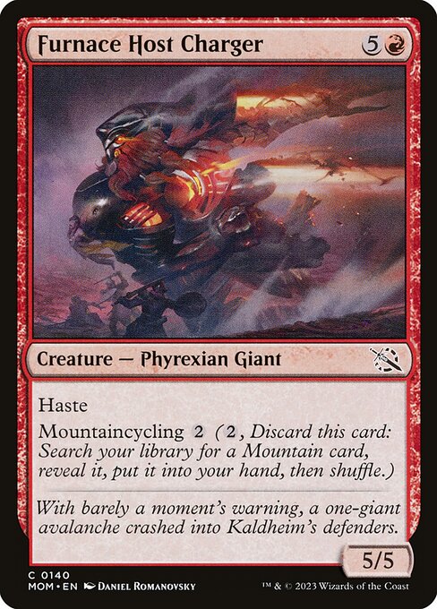 Furnace Host Charger – March of the Machine (MOM-140) Magic: The Gathering card
