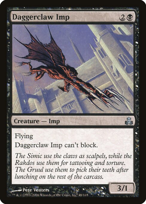 Daggerclaw Imp – Guildpact (GPT-48) Magic: The Gathering card | LC-REM-20260804-15909414830412-2d285981-f342-4679-a199-cf5d003407e8 Hauptbild