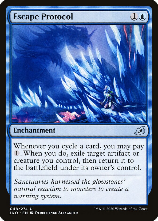 Escape Protocol - Ikoria: Lair of Behemoths (Uncommon) [IKO-48] Imagen principal del producto