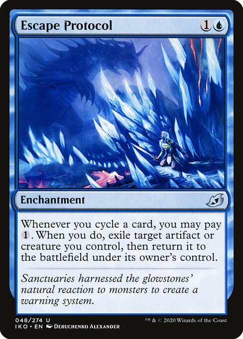 Escape Protocol – Ikoria: Lair of Behemoths (IKO-48) Magic: The Gathering card