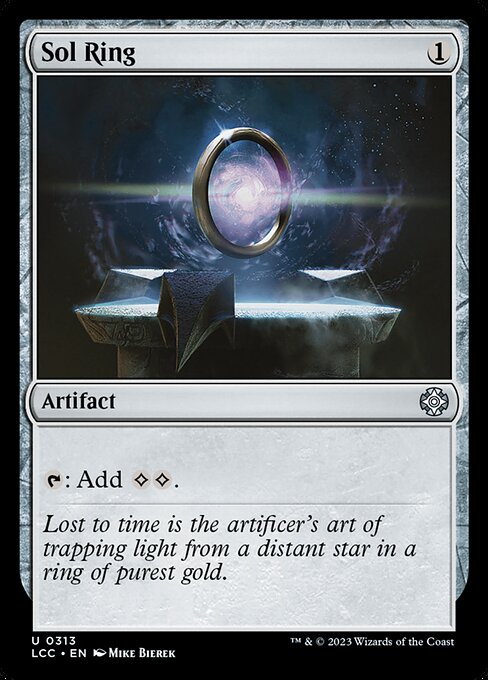 Sol Ring – Commander: The Lost Caverns of Ixalan (LCC-313) Magic: The Gathering card