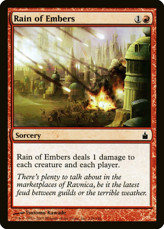Rain of Embers - Ravnica: City of Guilds (Common) [RAV-138]