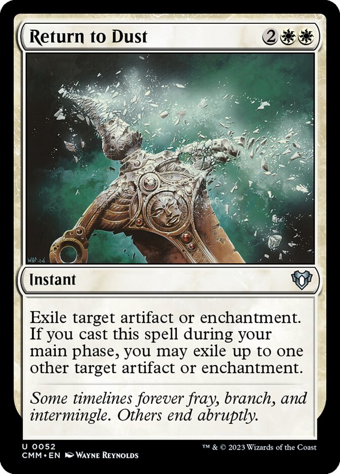 Return to Dust - Commander Masters (Uncommon) [CMM-52] Immagine principale del prodotto