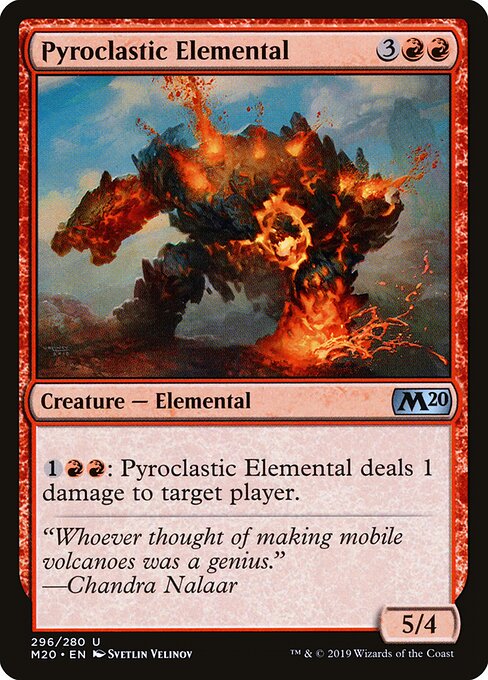 Pyroclastic Elemental – Core Set 2020 (M20-296) Magic: The Gathering card | LC-REM-20260804-15376301850956-2d57f8b5-fde9-498d-82bf-34bfb2370703