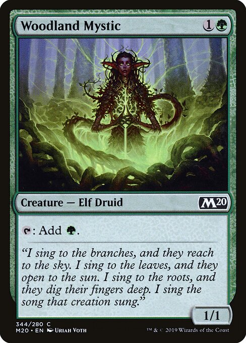 Woodland Mystic – Core Set 2020 (M20-344) Magic: The Gathering card | LC-REM-20260804-15711431065932-2d6117cf-5cb3-41f3-8756-c01b5e9c760e