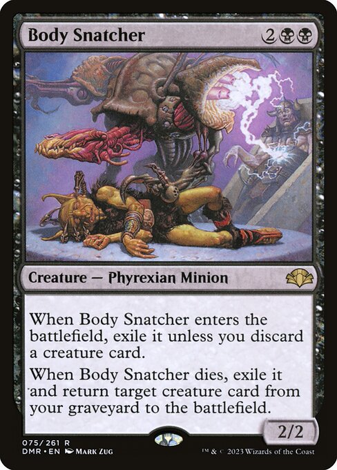 Body Snatcher – Dominaria Remastered (DMR-75) Magic: The Gathering card
