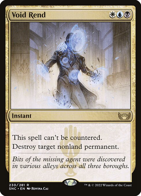 Void Rend – Streets of New Capenna (SNC-230) Magic: The Gathering card | LC-REM-20260804-15383540138316-2daab74d-d66b-4164-aa19-24e8d5536f7d Main image