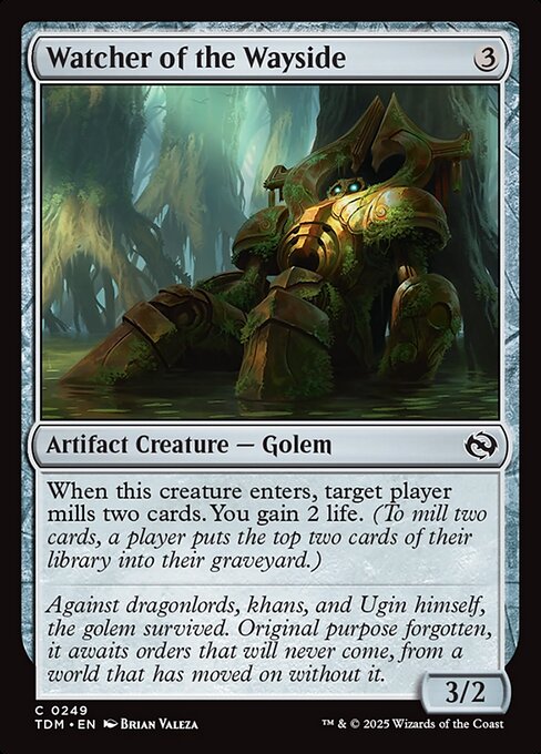 Watcher of the Wayside – Tarkir: Dragonstorm (TDM-249) Magic: The Gathering card | LC-REM-20260804-15401859744076-2dcafdac-a293-4adc-a540-3b3f469cf6f3 Immagine principale del prodotto