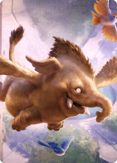 Lulu, Loyal Hollyphant // Lulu, Loyal Hollyphant – Battle for Baldur's Gate Art Series (ACLB-18) Magic: The Gathering card | LC-REM-20260804-15151861367116-2dfc7f1e-6b08-4f93-859c-d0d4ebd3cf56 Image principale du produit