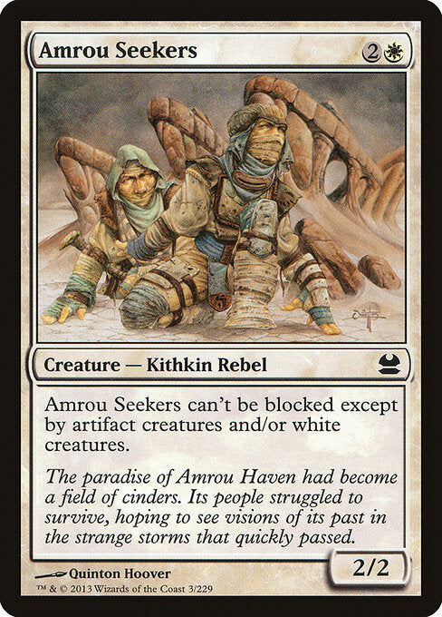 Amrou Seekers – Modern Masters (MMA-3) Magic: The Gathering card