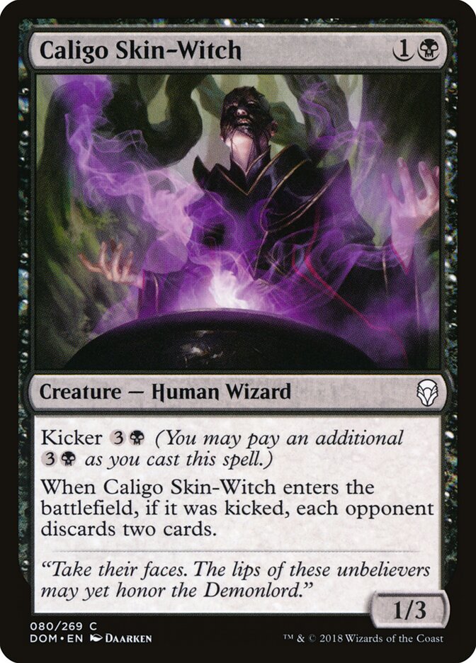 Caligo Skin-Witch - Dominaria (Common) [DOM-80]