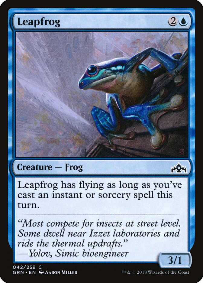 Leapfrog - Guilds of Ravnica (Common) [GRN-42]
