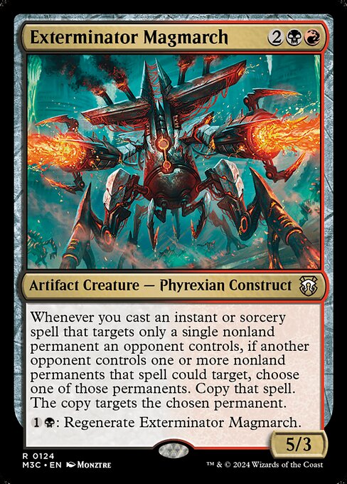 Exterminator Magmarch – Commander: Modern Horizons 3 (M3C-124) Magic: The Gathering card Immagine principale del prodotto