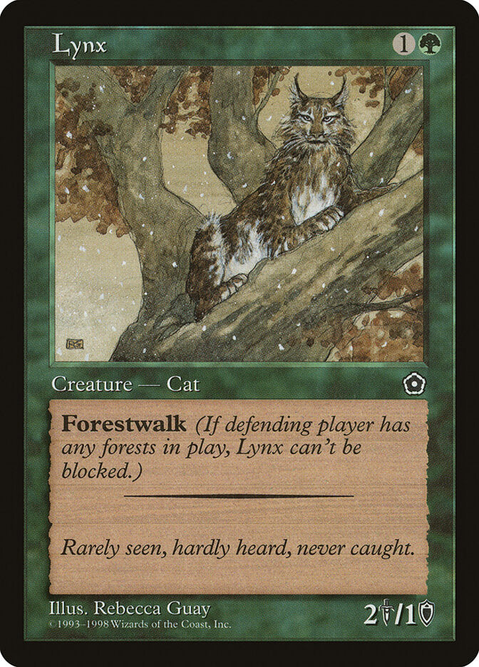 Magic-kaart Lynx P02-132 uit Portal Second Age (Common)