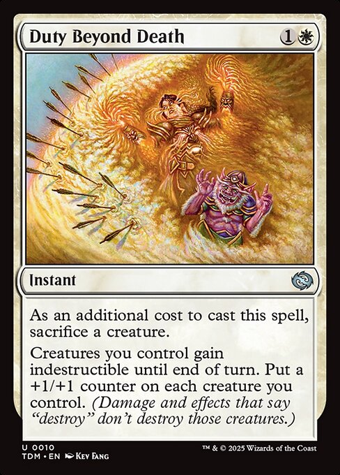 Duty Beyond Death – Tarkir: Dragonstorm (TDM-10) Magic: The Gathering card | LC-REM-20260804-15401856205132-2e92640d-768b-4357-905f-bea017d351cc