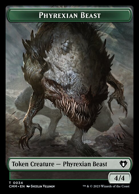 Phyrexian Beast – Commander Masters Tokens (TCMM-34) Magic: The Gathering card | LC-REM-20260804-15339630625100-2e981bbc-7690-4020-aa28-f06295ee8ff8