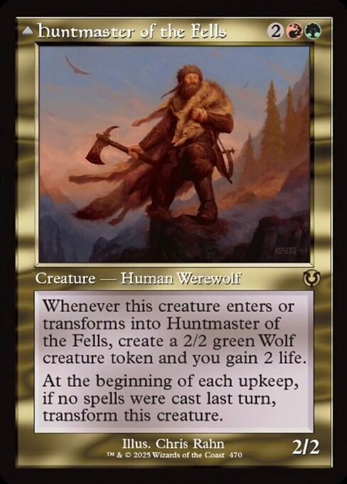 Huntmaster of the Fells // Ravager of the Fells – Innistrad Remastered (INR-470) Magic: The Gathering card | LC-REM-20260804-15339585012044-2ec38d40-3f96-46d4-a0ec-0b98aa622ebc