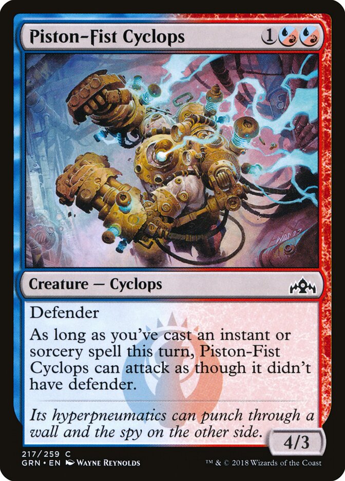 Piston-Fist Cyclops - Guilds of Ravnica (Common) [GRN-217]
