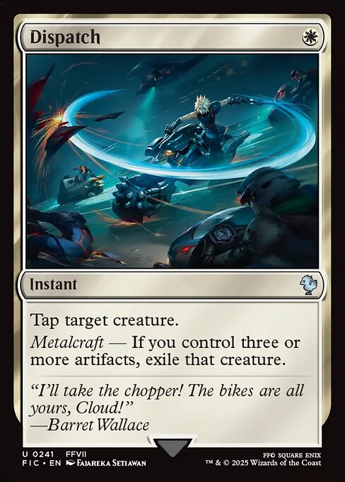 Dispatch – Final Fantasy Commander (FIC-241) Magic: The Gathering card | LC-REM-20260804-15339549655372-2ecc0fcb-9141-465c-90b1-7652d3c9a4ab