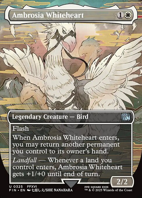 Ambrosia Whiteheart – Final Fantasy (FIN-325) Magic: The Gathering card | LC-REM-20260804-15339506434380-2ecefb14-23a2-44f4-a3aa-63c246f744e1