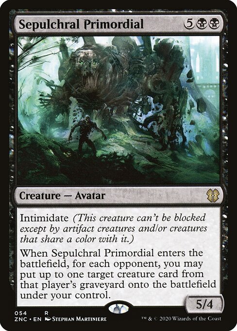 Sepulchral Primordial – Commander: Zendikar Rising (ZNC-54) Magic: The Gathering card Image principale du produit