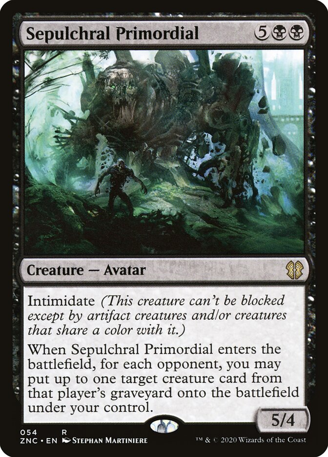 Sepulchral Primordial - Commander: Zendikar Rising (Rare) [ZNC-54] Main image