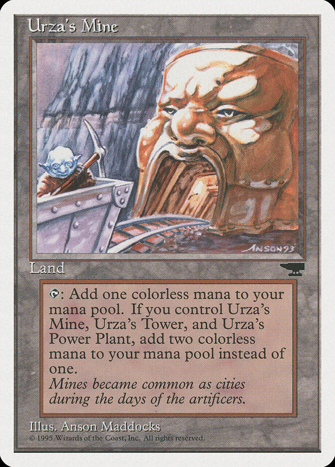 Magic-kaart Urza's Mine CHR-114a uit Chronicles (Common) Hauptbild