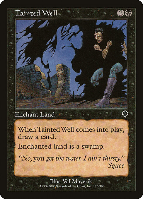 Tainted Well – Invasion (INV-126) Magic: The Gathering card Imagen principal del producto