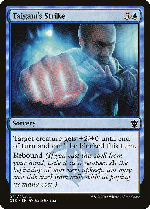 Taigam's Strike – Dragons of Tarkir (DTK-81) Magic: The Gathering card