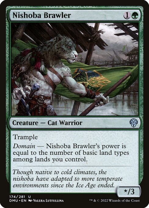 Nishoba Brawler – Dominaria United (DMU-174) Magic: The Gathering card