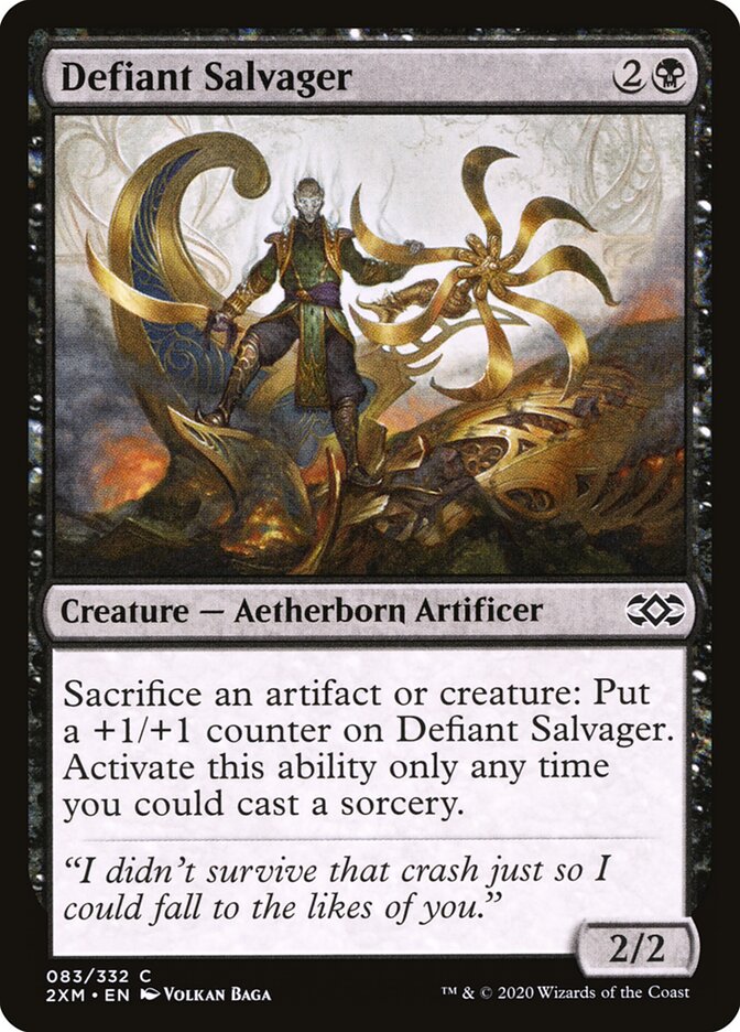 Defiant Salvager - Double Masters (Common) [2XM-83]
