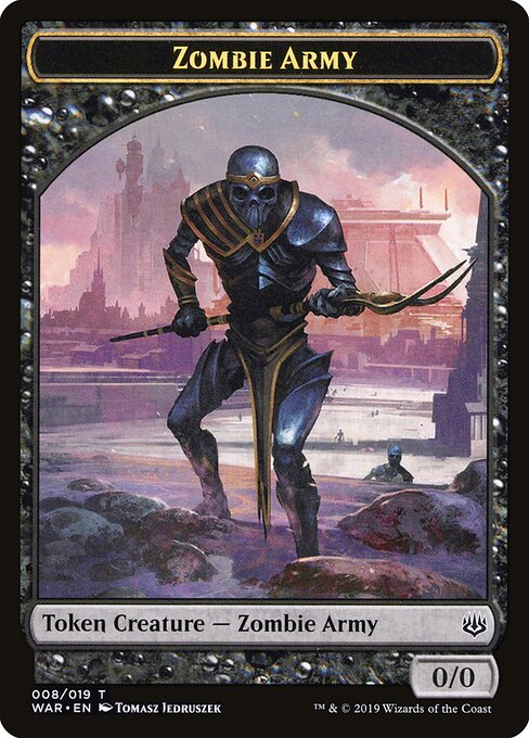Zombie Army – War of the Spark Tokens (TWAR-8) Magic: The Gathering card | LC-REM-20260804-15151495250252-2f4b7c63-8430-4ca4-baee-dc958d5bd22f