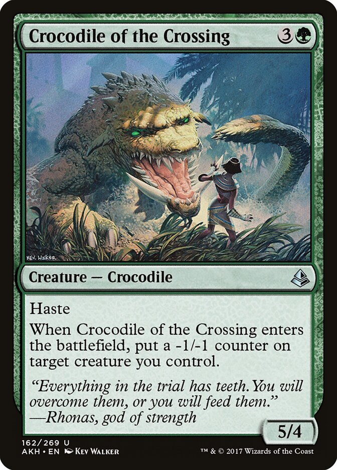 Crocodile of the Crossing - Amonkhet (Uncommon) [AKH-162]