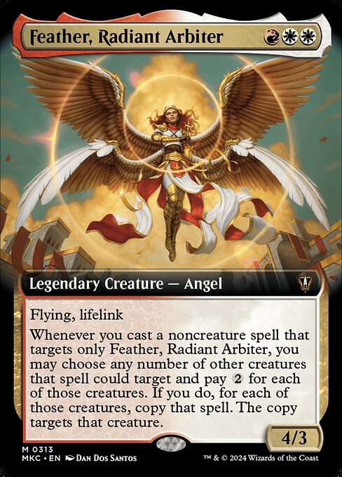 Feather, Radiant Arbiter – Murders at Karlov Manor Commander (MKC-313) Magic: The Gathering card | LC-REM-20260804-15151771222348-2f83cd63-92a1-441f-8642-a9f376ae1d2d Hoofdafbeelding