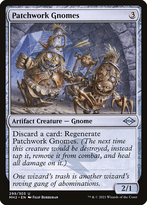 Patchwork Gnomes – Modern Horizons 2 (MH2-299) Magic: The Gathering card