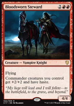 Bloodsworn Steward - Commander 2017 (Rare) [C17-22] Immagine principale del prodotto