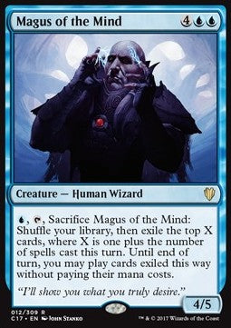 Magus of the Mind - Commander 2017 (Rare) [C17-12] Immagine principale del prodotto
