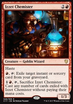 Izzet Chemister - Commander 2017 (Rare) [C17-26]
