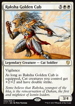 Raksha Golden Cub - Commander 2017 (Rare) [C17-69] Main image