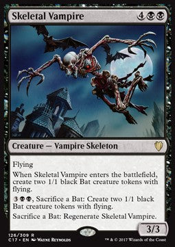 Skeletal Vampire - Commander 2017 (Rare) [C17-126] Immagine principale del prodotto